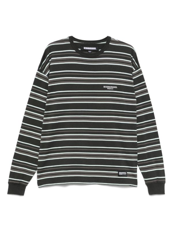 browns Neighborhood striped long-sleeve T-shirt | Browns T-Shirts