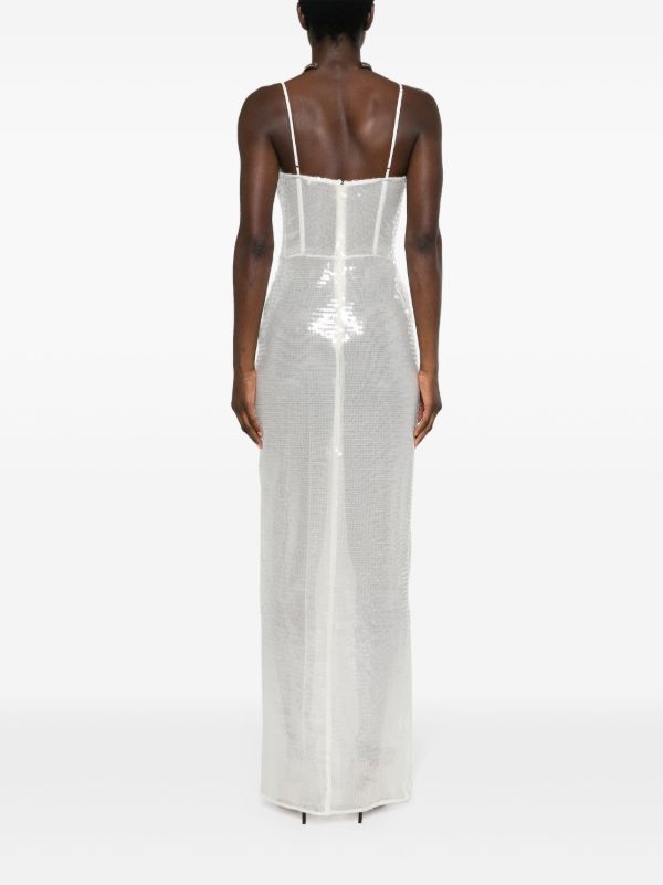 Browns Nensi Dojaka Sequinned Maxi Dress | Browns Cocktail & Party Dresses