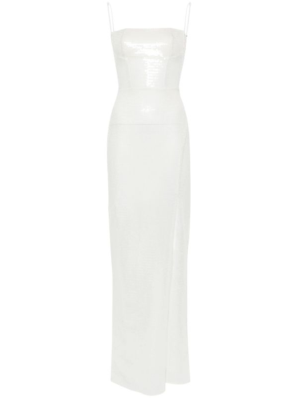 browns Nensi Dojaka sequinned maxi dress | Browns Cocktail & Party Dresses