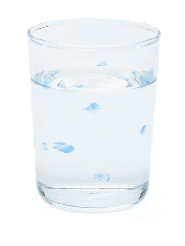 Browns NIKO JUNE Blue Soft Serve Dotted Glass Set | Browns Glassware