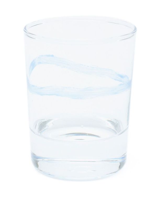 browns NIKO JUNE blue Soft Serve line glass set | Browns Glassware