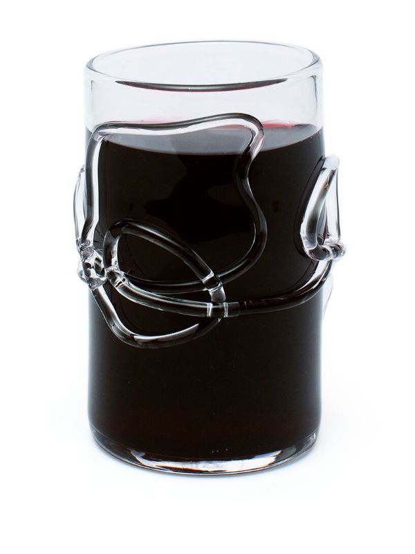 Browns NIKO JUNE White Ivy Drinking Glasses Set | Browns Glassware