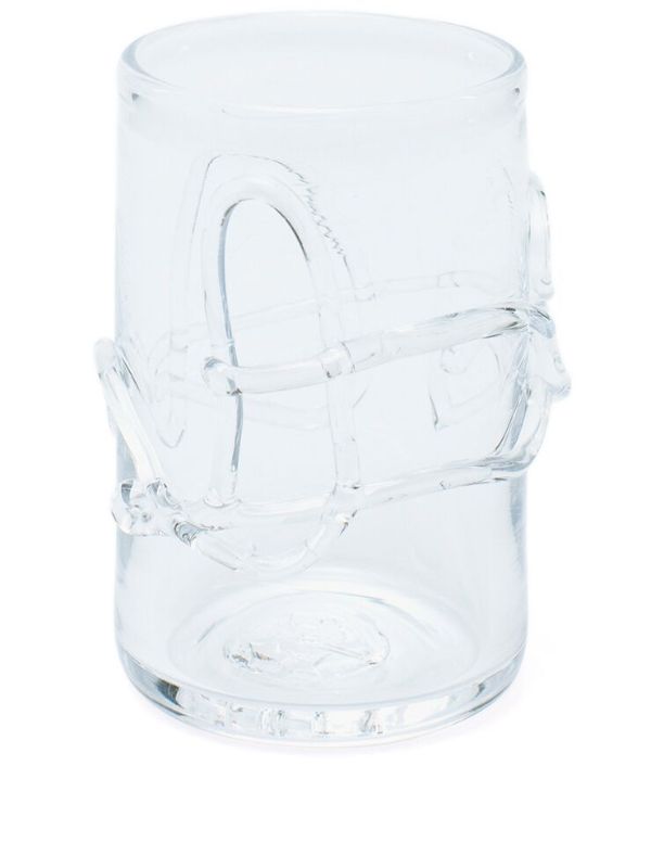 browns NIKO JUNE white Ivy drinking glasses set | Browns Glassware