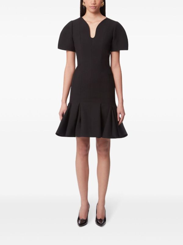 Browns Nina Ricci Puplum Dress | Browns Cocktail & Party Dresses