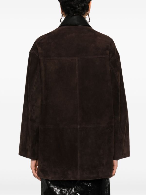 Browns Nour Hammour Barn Jacket | Browns Leather Jackets