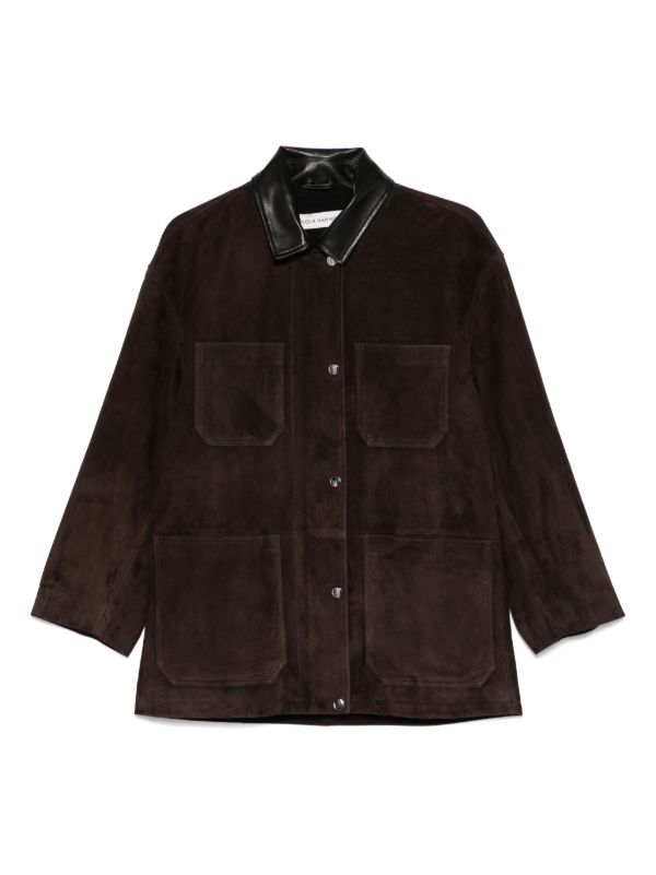 browns Nour Hammour Barn jacket | Browns Leather Jackets
