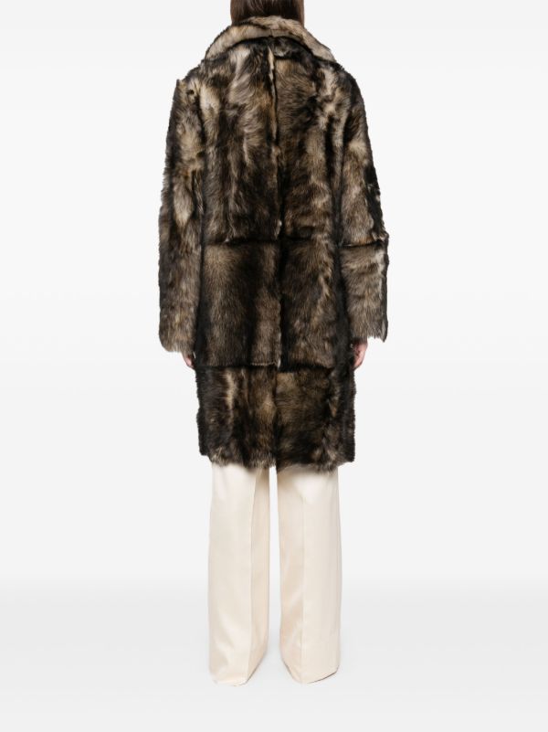 Browns Nour Hammour Brown Evita Coat | Browns Oversized Coats