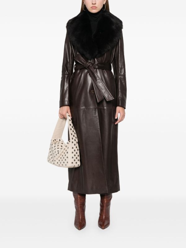 Browns Nour Hammour Dakota Coat | Browns Leather Coats