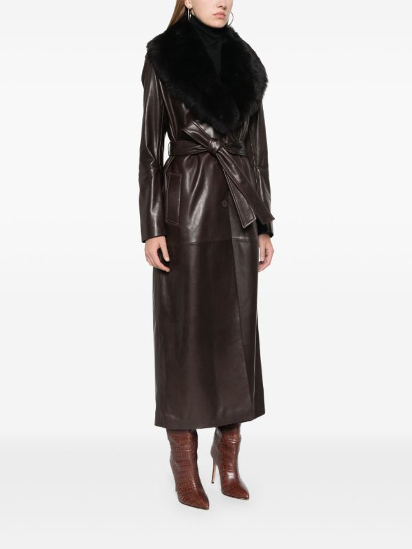 Browns Nour Hammour Dakota Coat | Browns Leather Coats