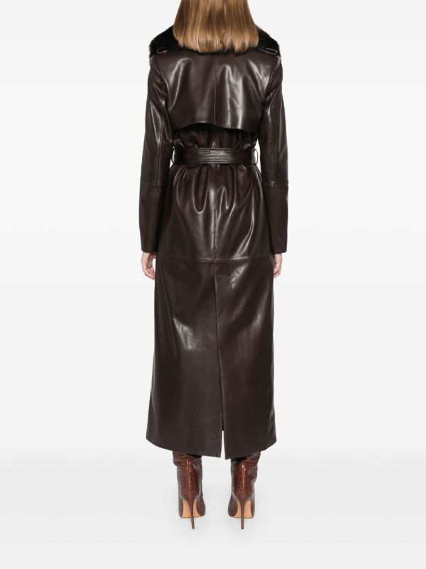 Browns Nour Hammour Dakota Coat | Browns Leather Coats