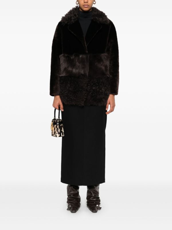Browns Nour Hammour Faux-Fur Coat | Browns Faux Fur & Shearling Coats