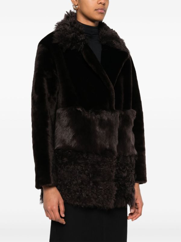 Browns Nour Hammour Faux-Fur Coat | Browns Faux Fur & Shearling Coats