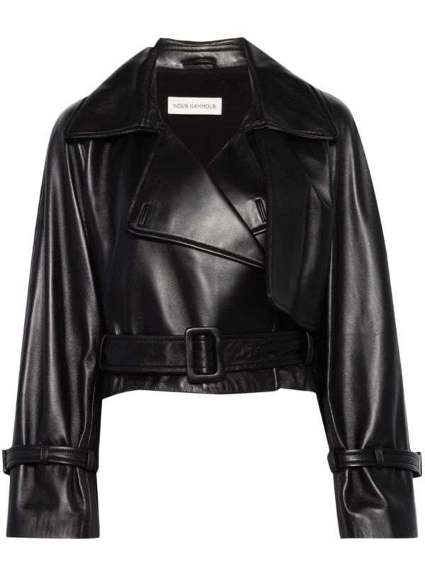 browns Nour Hammour Hatti Jacket | Browns Leather Jackets