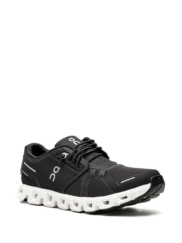 Browns On Running Black Cloud 5 Low Top Sneakers | Browns Sneakers