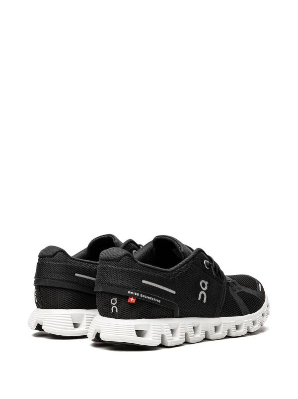 Browns On Running Black Cloud 5 Low Top Sneakers | Browns Sneakers