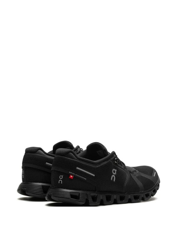 Browns On Running Black Cloud 5 Running Sneakers | Browns Sneakers