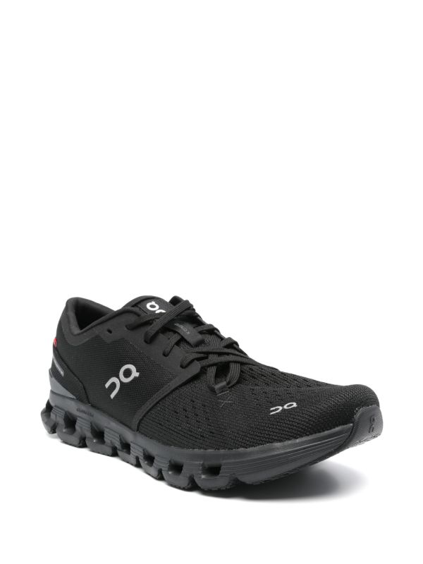 Browns On Running Black Cloud X 4 Sneakers | Browns Performance Trainers
