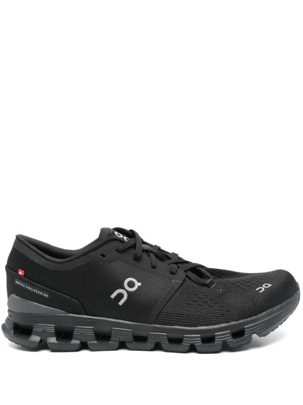 browns On Running Black Cloud X 4 Sneakers | Browns Performance Trainers