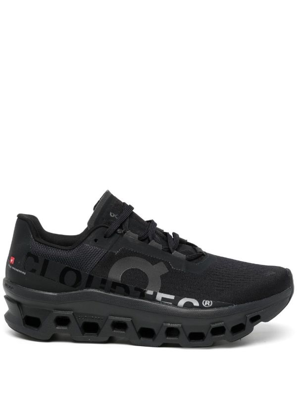 browns On Running black Cloudmonster running sneakers | Browns Performance Trainers