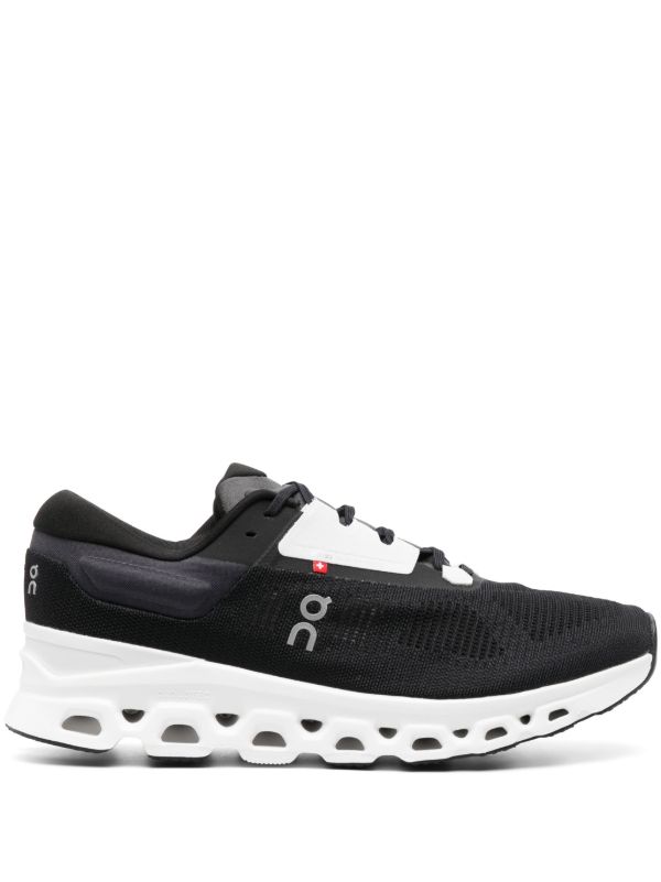 browns On Running Black Cloudstratus 3 Running Sneakers | Browns Low-Tops