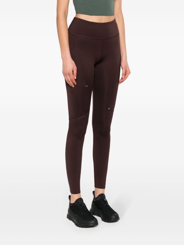 Browns On Running Brown Lumos Performance Leggings | Browns Performance Leggings
