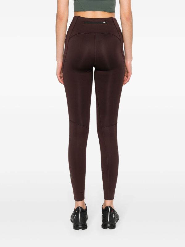 Browns On Running Brown Lumos Performance Leggings | Browns Performance Leggings