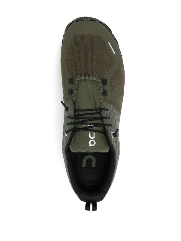 Browns On Running Green Cloud 5 Sneakers | Browns Low-Tops