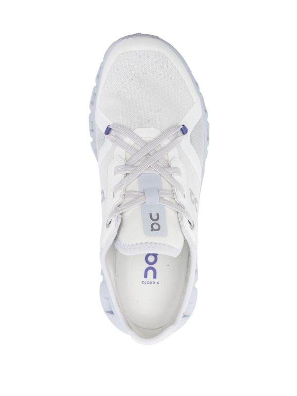 Browns On Running White Cloud X 3 AD Low Top Sneakers | Browns Sneakers