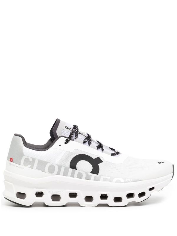 browns On Running White Cloudmonster Low-Top Sneakers | Browns Low-Tops