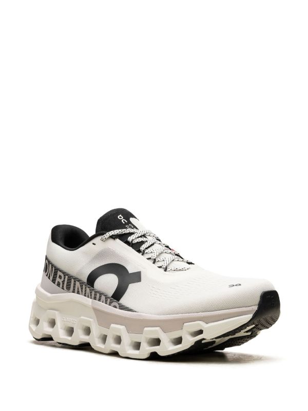 Browns On Running White Cloudmonster Running Sneakers | Browns Performance Trainers