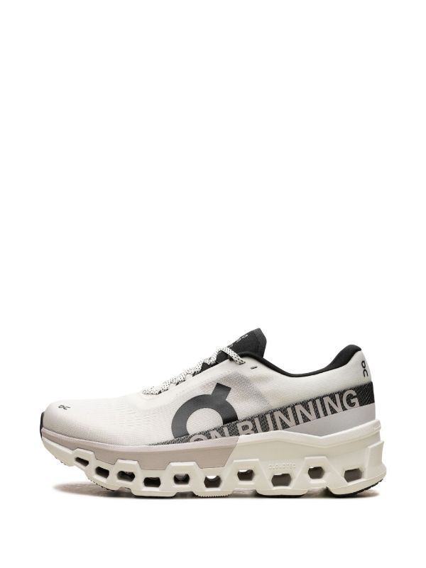 Browns On Running White Cloudmonster Running Sneakers | Browns Performance Trainers