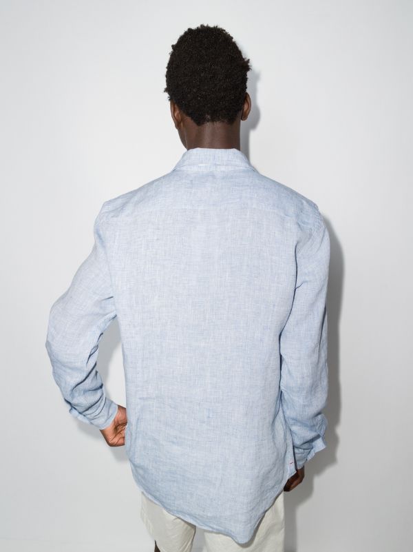 Browns Orlebar Brown Giles Linen Shirt | Browns Shirts