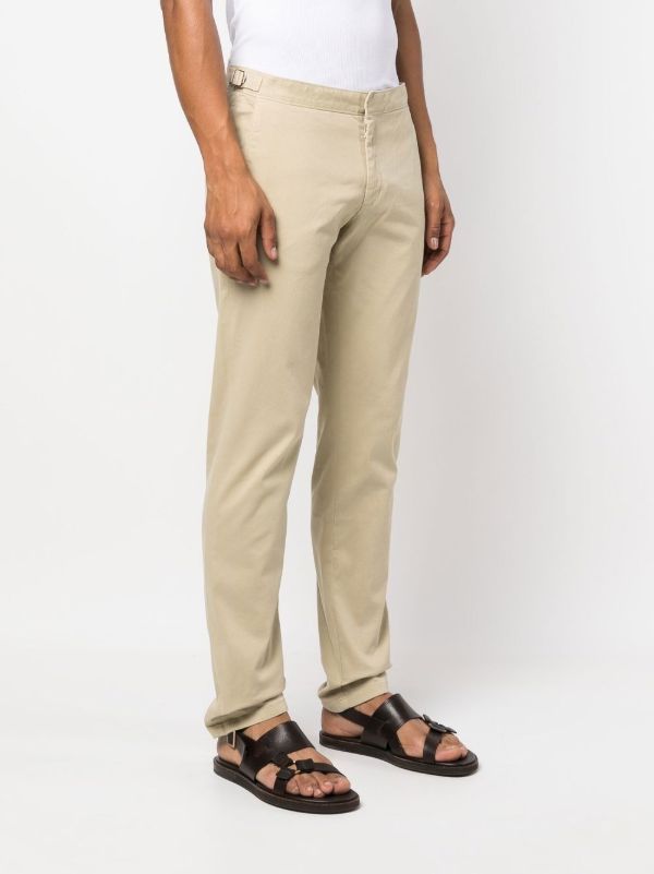 Browns Orlebar Brown Neutral Fallon Straight-leg Trousers | Browns Regular-Fit & Straight Leg Pants