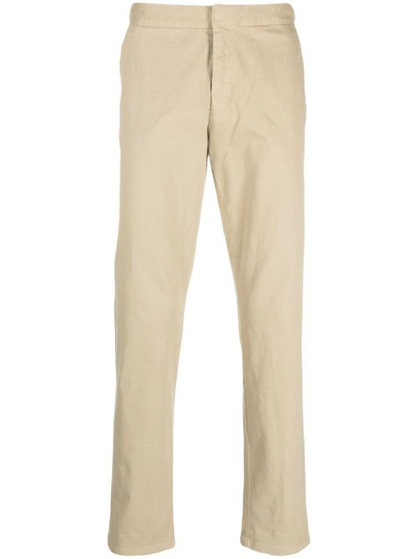 browns Orlebar Brown neutral Fallon straight-leg trousers | Browns Regular-Fit & Straight Leg Pants