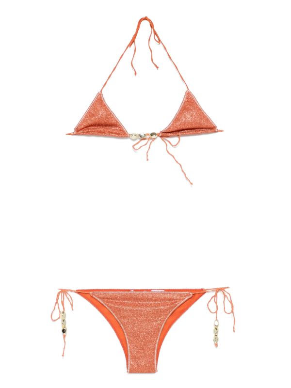 browns Oséree Glazed Lumière bikini set | Browns Bikinis