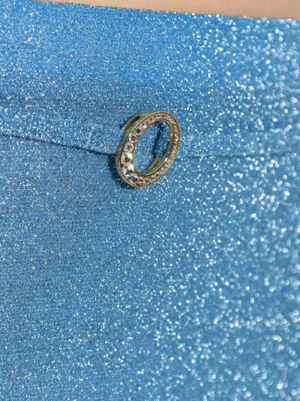 Browns Oséree Glitter-detailing Mini Skirt | Browns Fitted Skirts