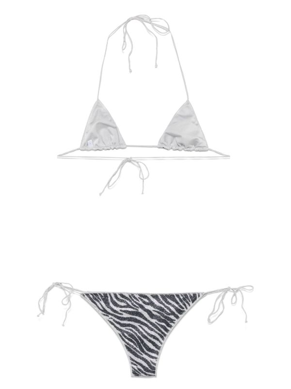 Browns Oséree Grey Lumière Bikini Top | Browns Bikinis