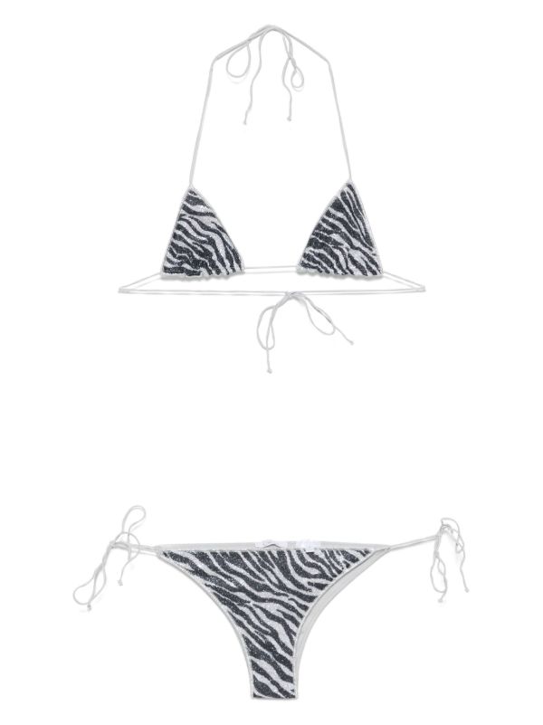 browns Oséree Grey Lumière Bikini Top | Browns Bikinis