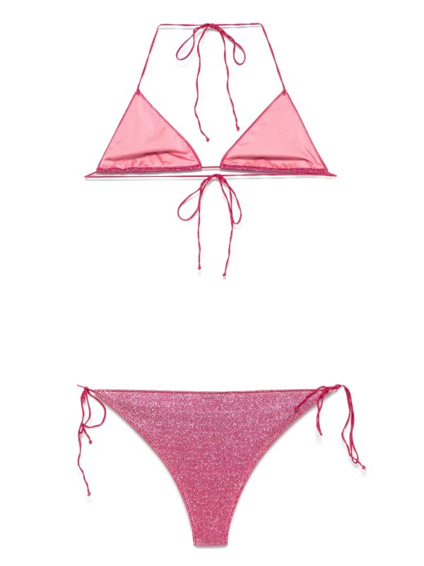 Browns Oséree Pink Lumière Bikini Set | Browns Bikinis
