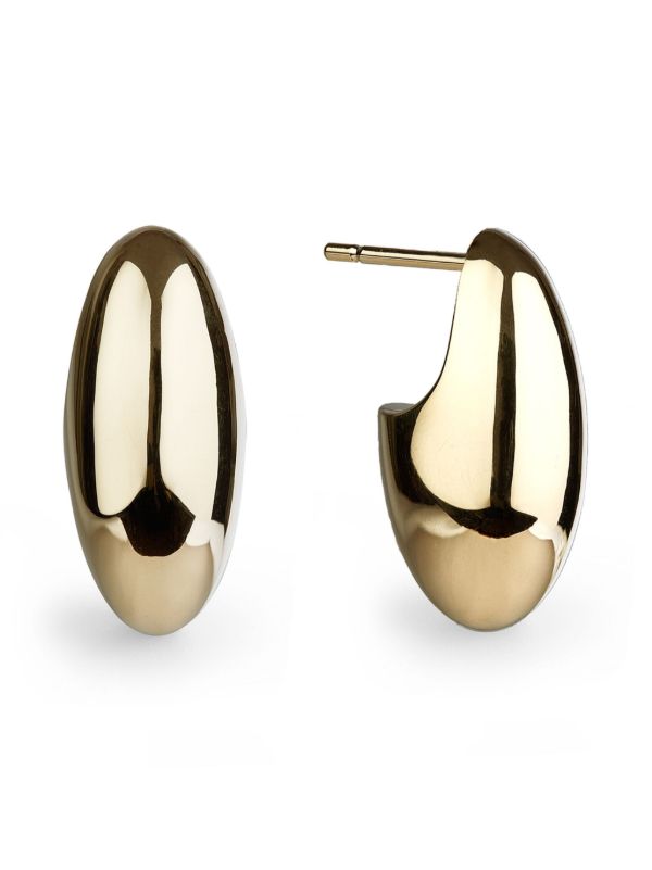 Browns Otiumberg 14K Gold Vermeil Pebble Earrings | Browns Earrings