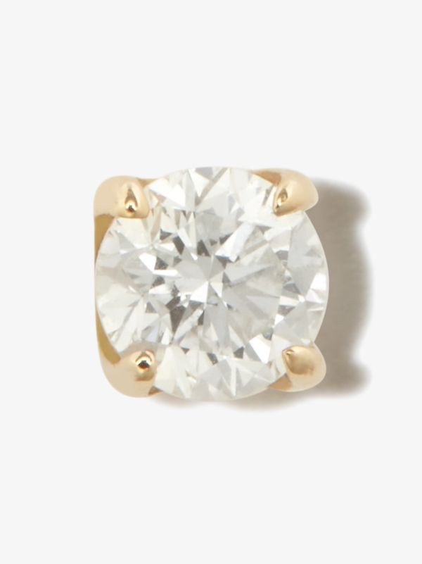browns Otiumberg 14K Yellow Gold Diamond Earring | Browns Fine Earrings