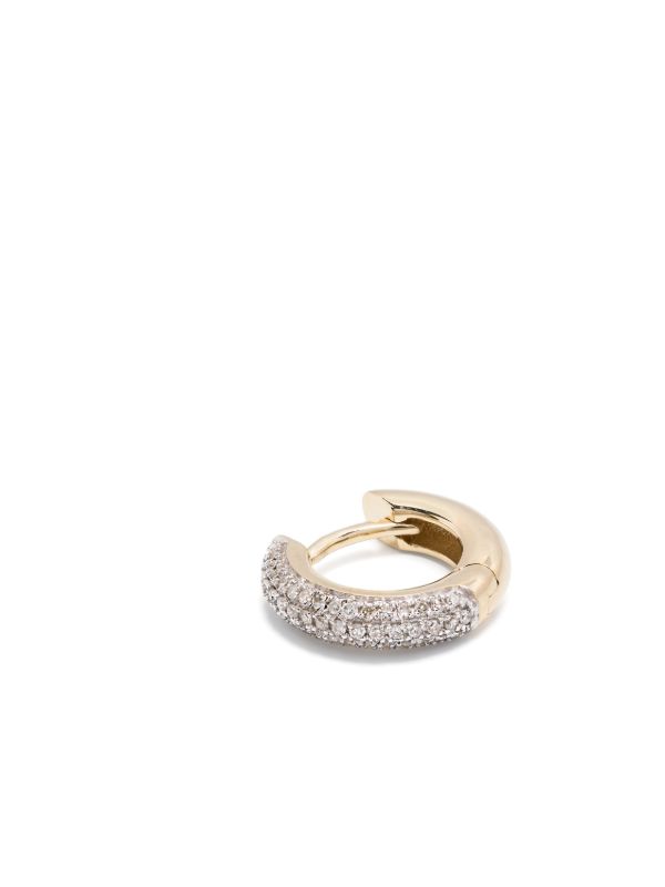 Browns Otiumberg 9K Yellow Gold Diamond Earring | Browns Fine Earrings