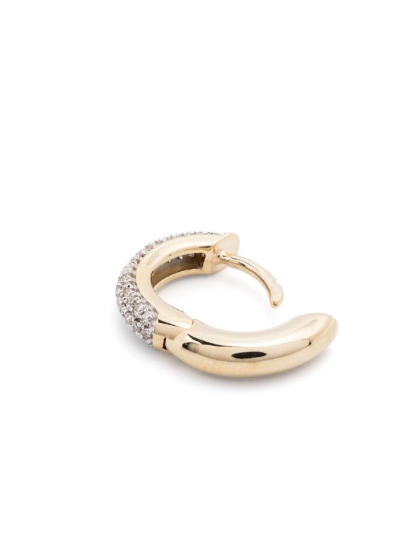 Browns Otiumberg 9K Yellow Gold Diamond Earring | Browns Fine Earrings