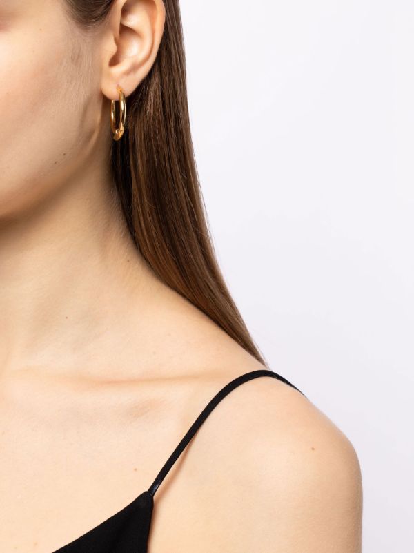 Browns Otiumberg Gold Vermeil Chaos Hoop Earrings | Browns Fine Earrings