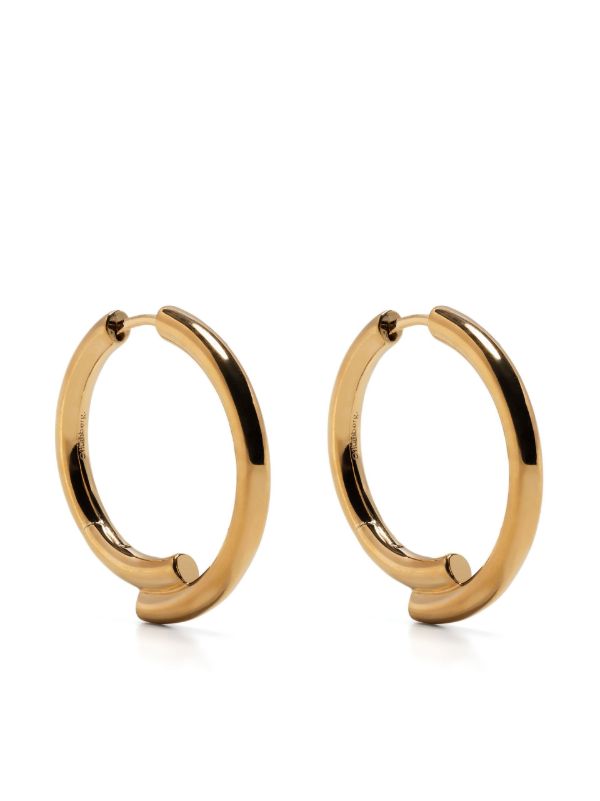 browns Otiumberg gold vermeil Chaos hoop earrings | Browns Fine Earrings