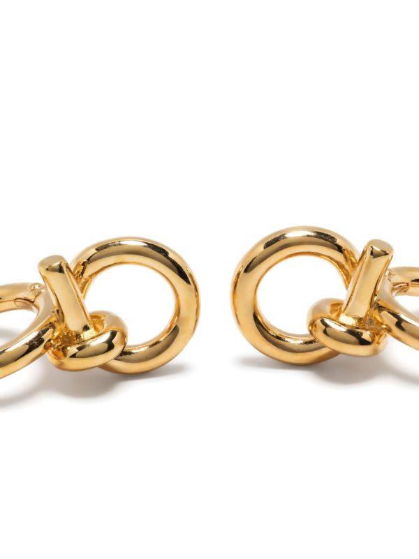 Browns Otiumberg Gold Vermeil Tied Hoop Earrings | Browns Fine Earrings