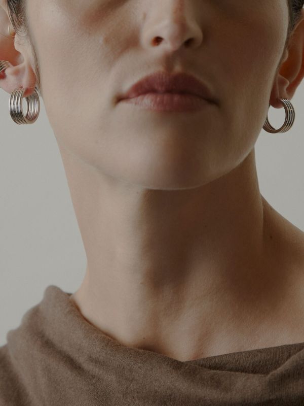 Browns Otiumberg Sterling Silver Hoop Earrings | Browns Earrings