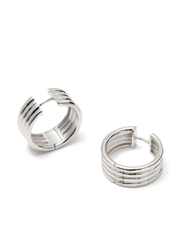 browns Otiumberg Sterling Silver Hoop Earrings | Browns Earrings
