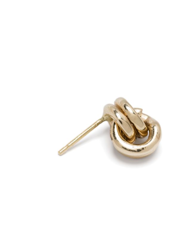 Browns OUIE 14K Yellow Gold Keyring Single Earrings | Browns Earrings