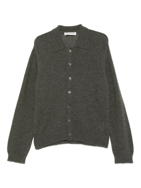 browns OUR LEGACY alpaca wool-blend cardigan | Browns Cardigans
